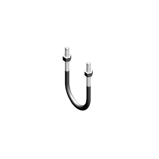 Hot Dipped Galvanised U-Bolt Kit - Cable and Pipe Supports Australia
