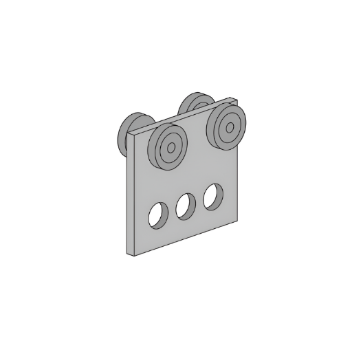 Trolley Assembly - Wheel - Cable and Pipe Supports Australia